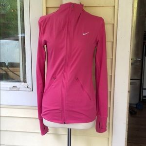 NIKE DRY FIT ZIPPERED HOODIE, SIZE Small